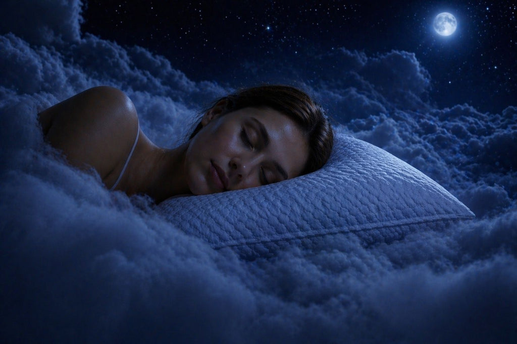 Breathable anti allergy sleep pillow 