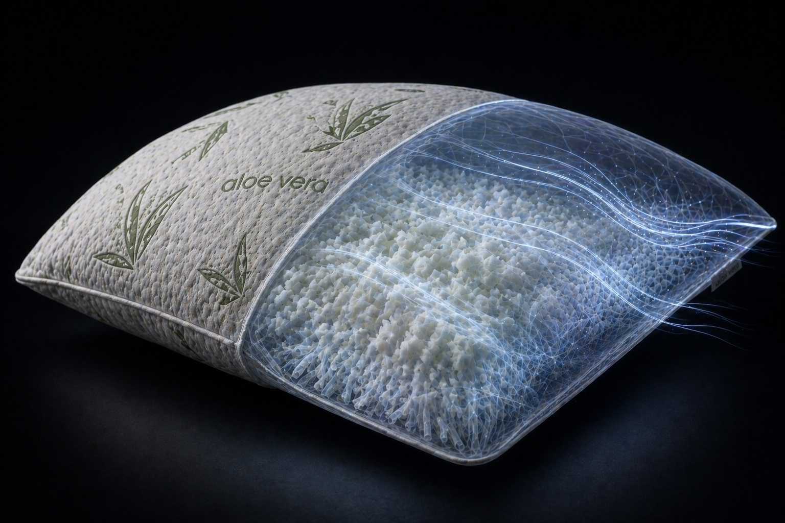Breathable anti allergy hypoallergenic sleep pillow