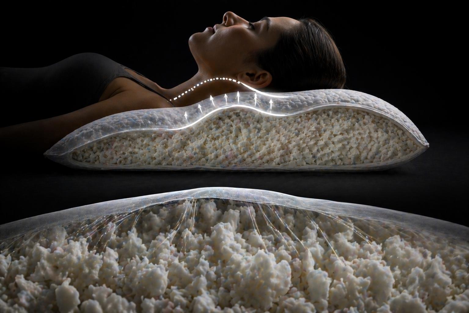 Original Hotel Pillow | Hypoallergenic Anti Allergy Memory Foam Hotel Pillow UK