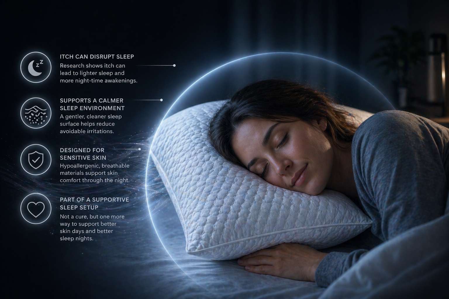 Why an anti allergy sleep pillow is important for better sleep quality
